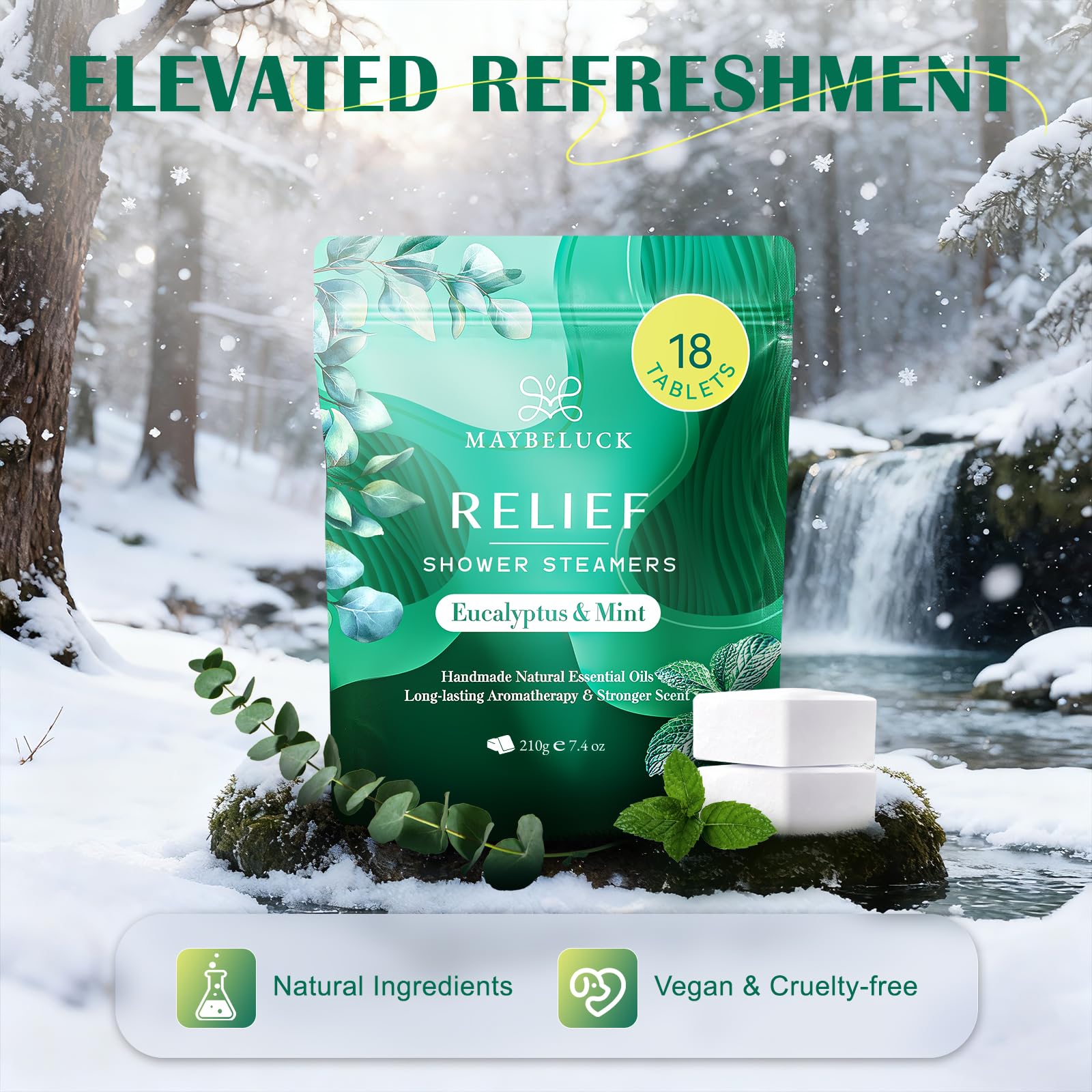 Maybeluck Christmas gift packaging showcased for stocking stuffers
