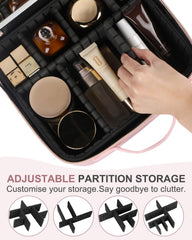 MAYFIY makeup bag removable EVA dividers for customized organization