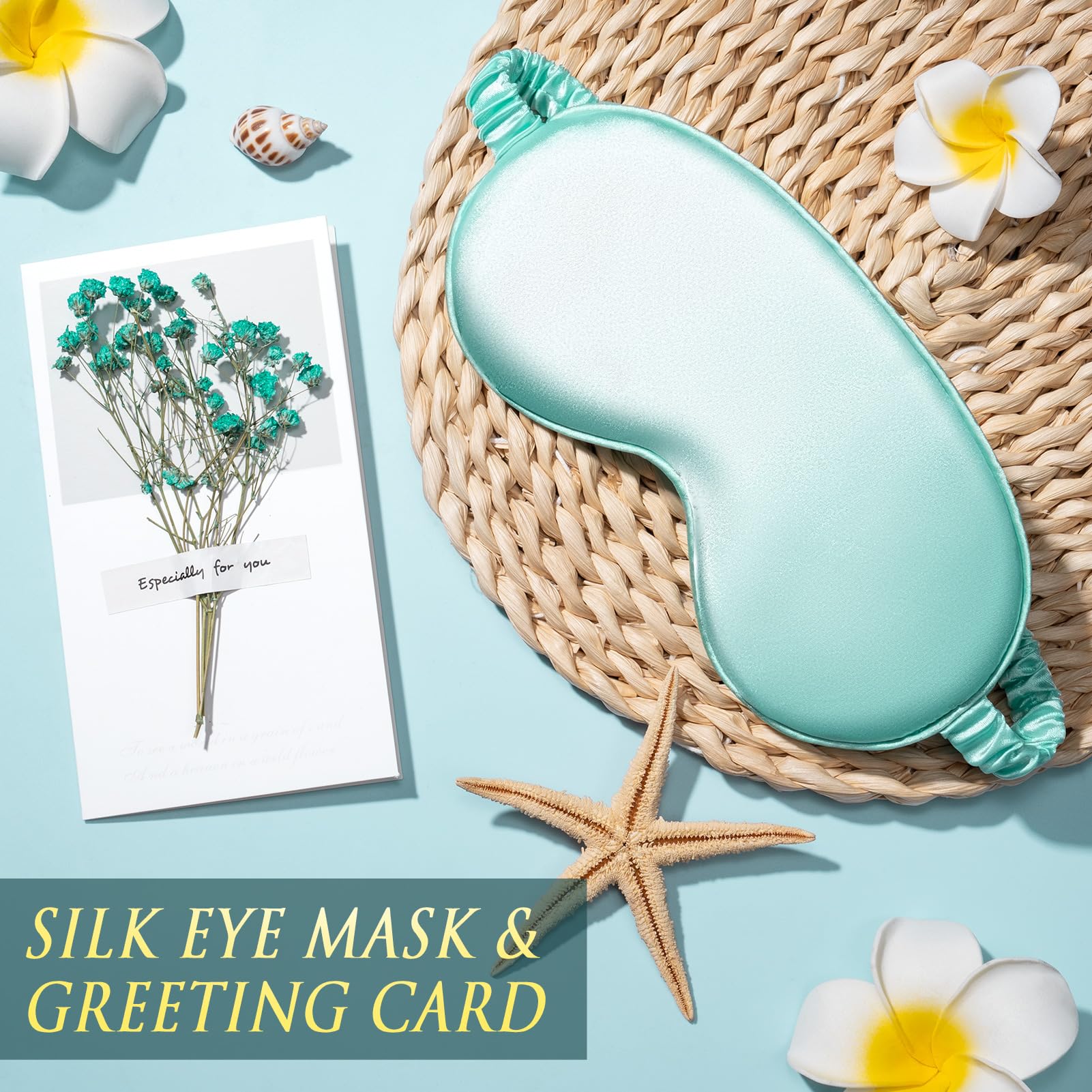 MAYICIVO dried flower card with gift box enables warm personal messages.