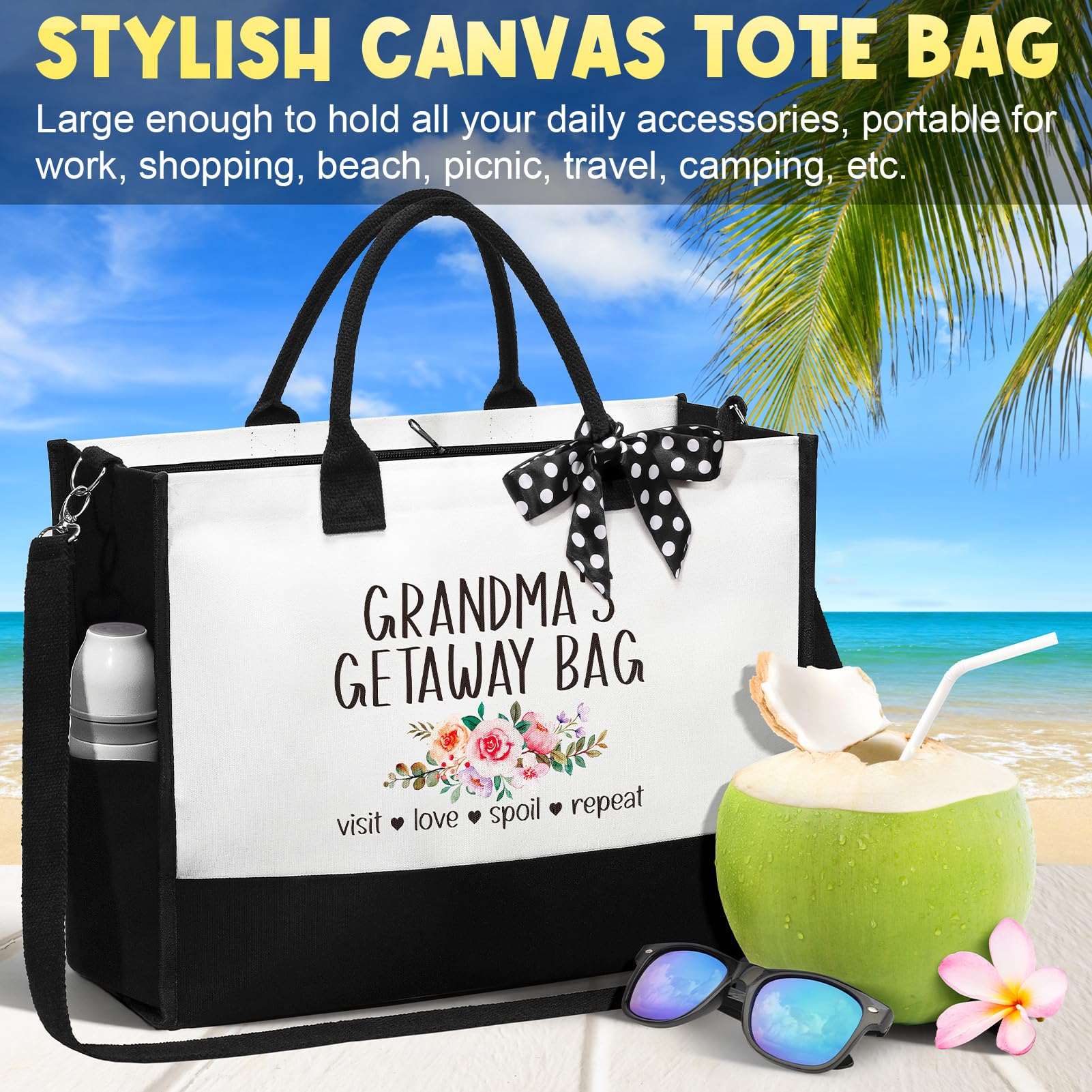 MAYICIVO grandmother gift ideas image emphasizes thoughtful keepsake from grandkids.