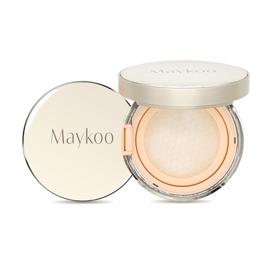 MAYKOO makeup-retouch scenario demonstrates oil control during events or meetings.