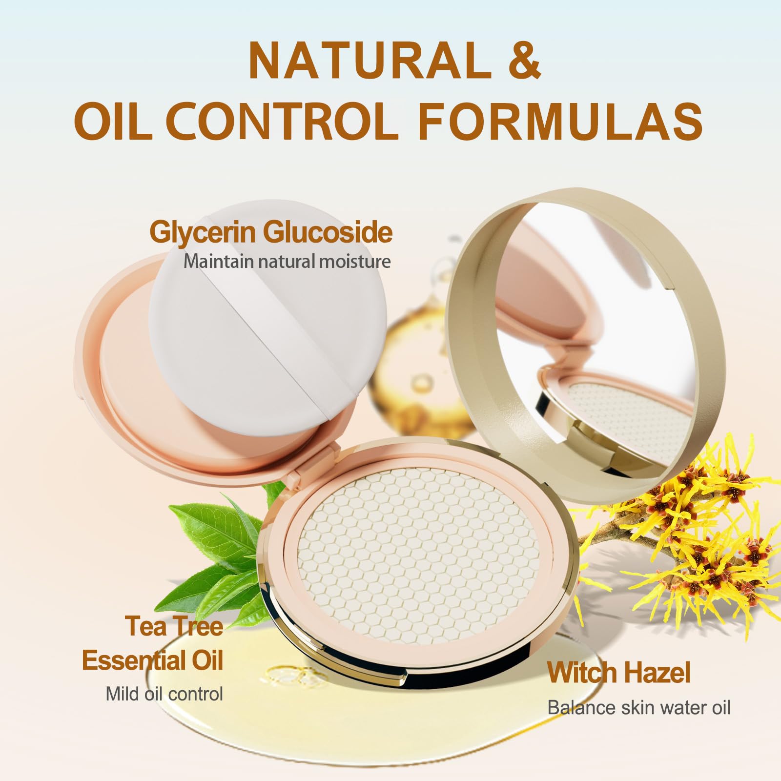 MAYKOO matte finish 12h delivers long-lasting oil control.