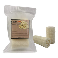 MAYMII·HOME loofah damp and softened after soaking for gentle use