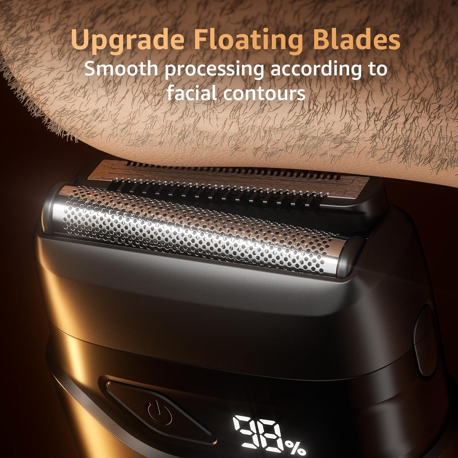 Mbzoey razor micro-comb technology preps hairs for foil shaving