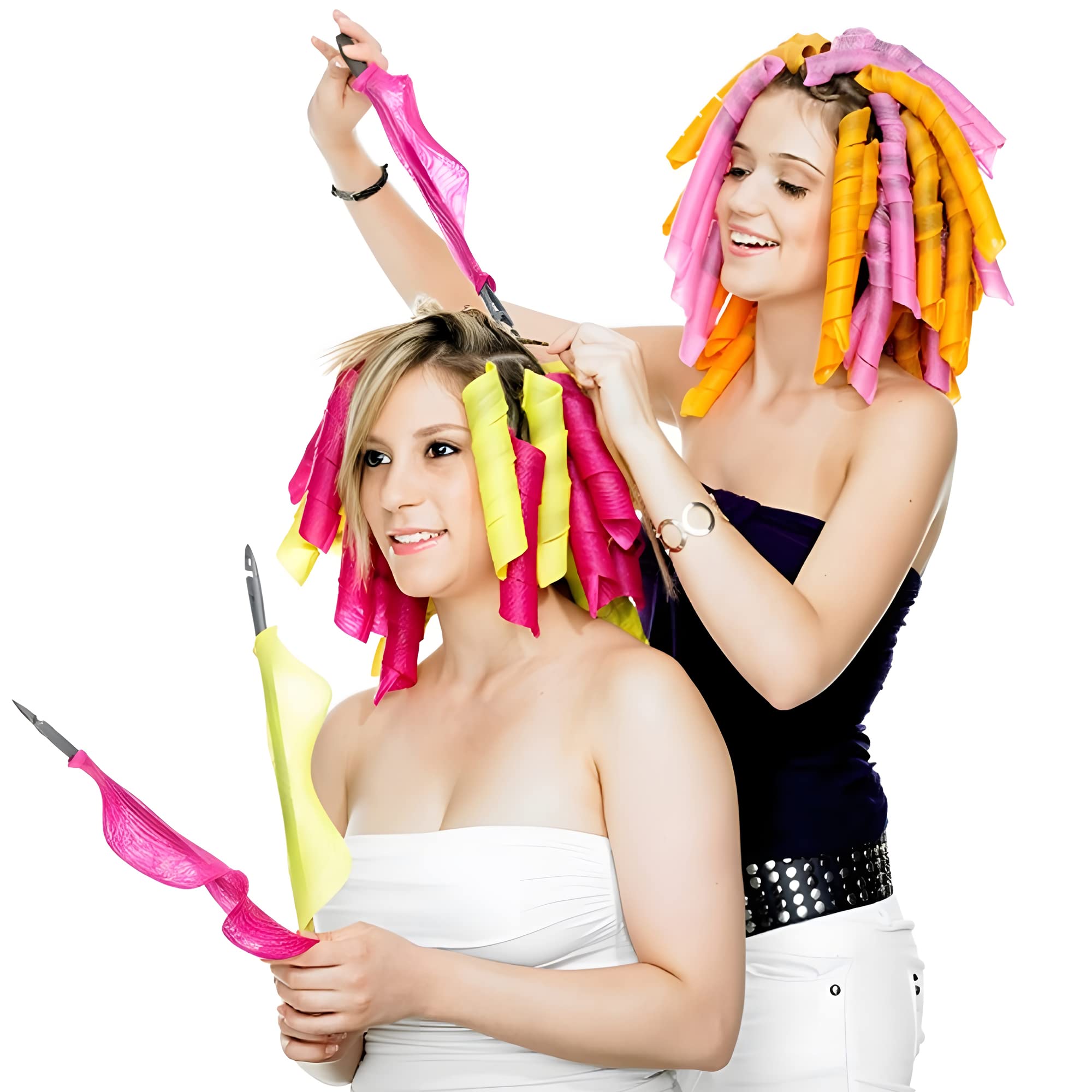 MC MAGIC CURLER breathable hollow spiral promotes airflow during styling.