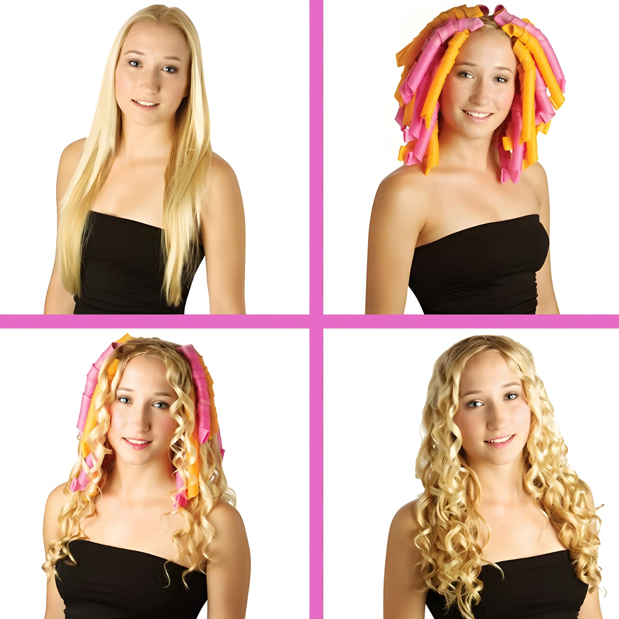 MC MAGIC CURLER soft-roller compact design for easy overnight use.