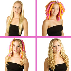 MC MAGIC CURLER soft-roller compact design for easy overnight use.
