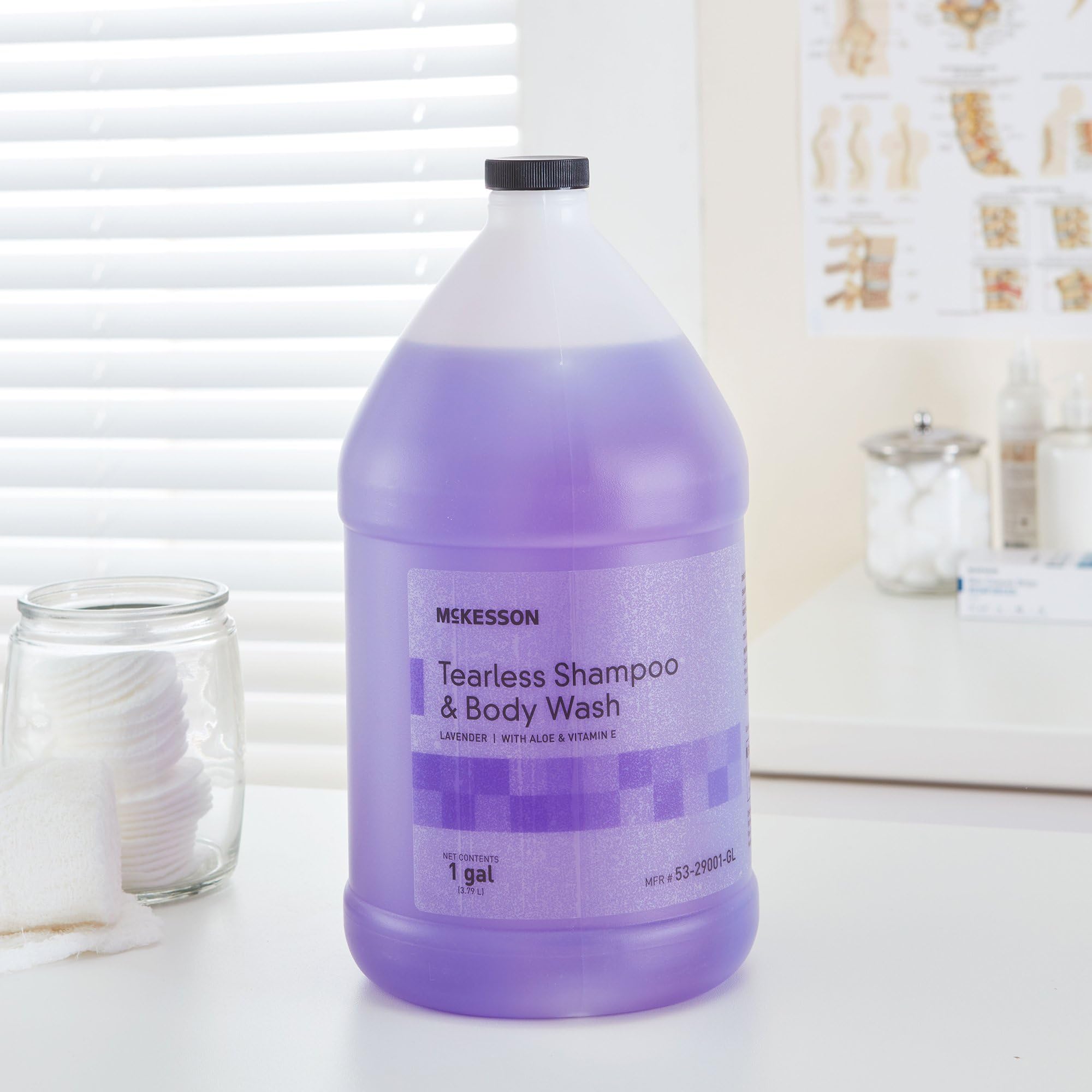 McKesson 1-gallon bulk bottle ideal for clinics and long-term care facilities.