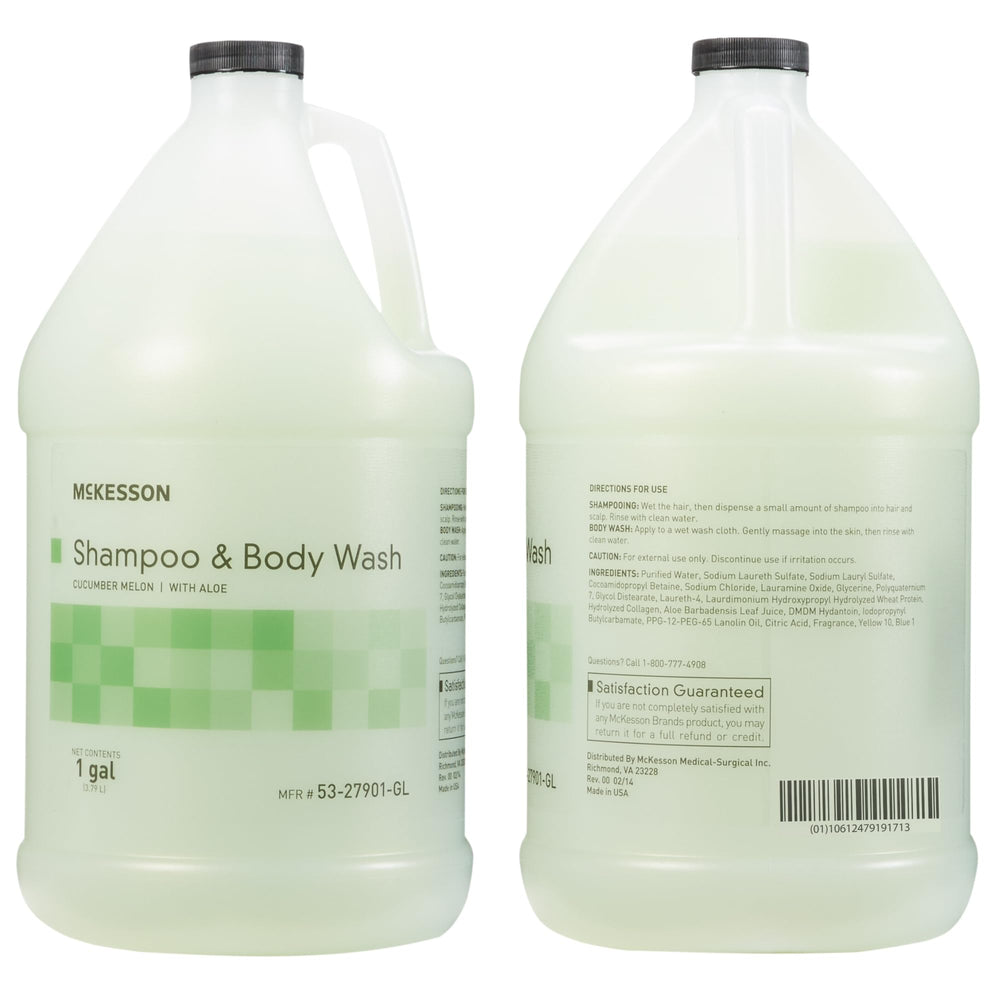 McKesson 2-in-1 clean rinse for hair and body in one step