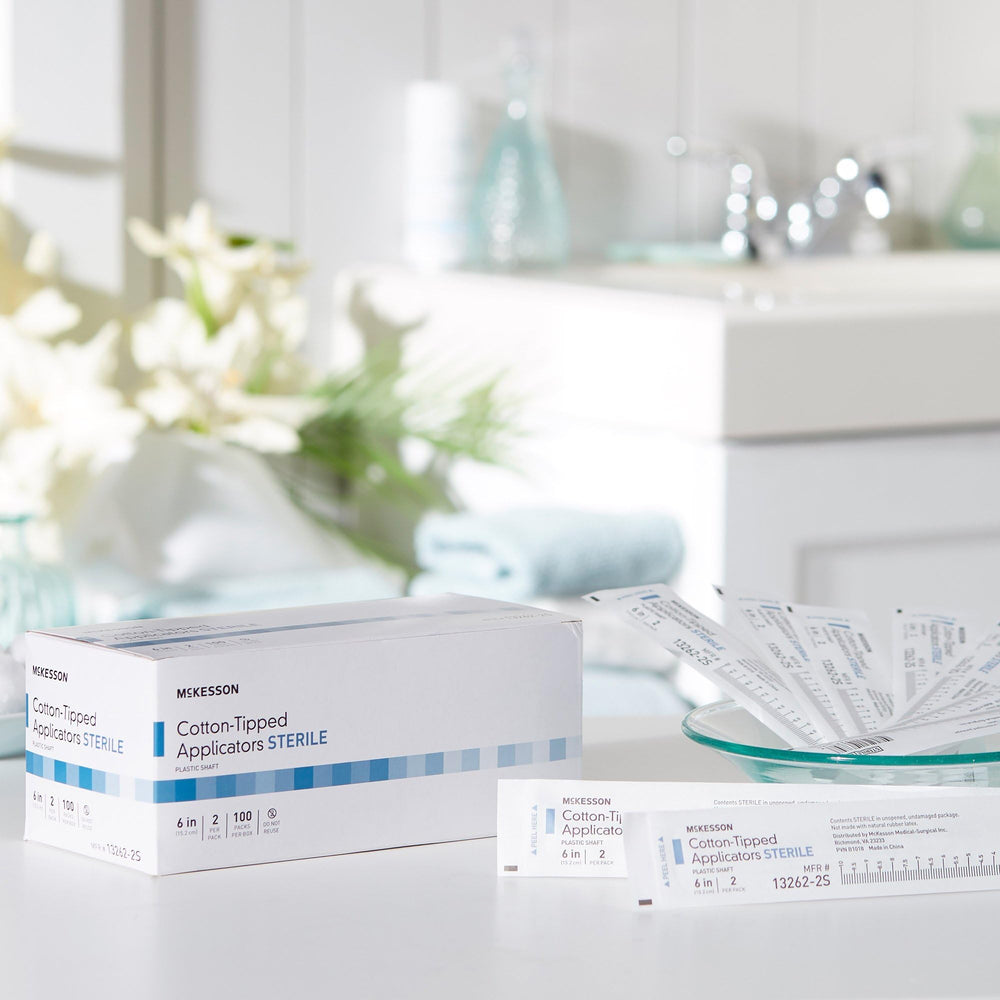 McKesson longitud de 6 pulgadas para alcanzar espacios difíciles.