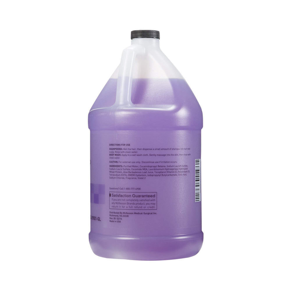 McKesson bulk-refill scenario for facility storage and ready-to-use bottles.