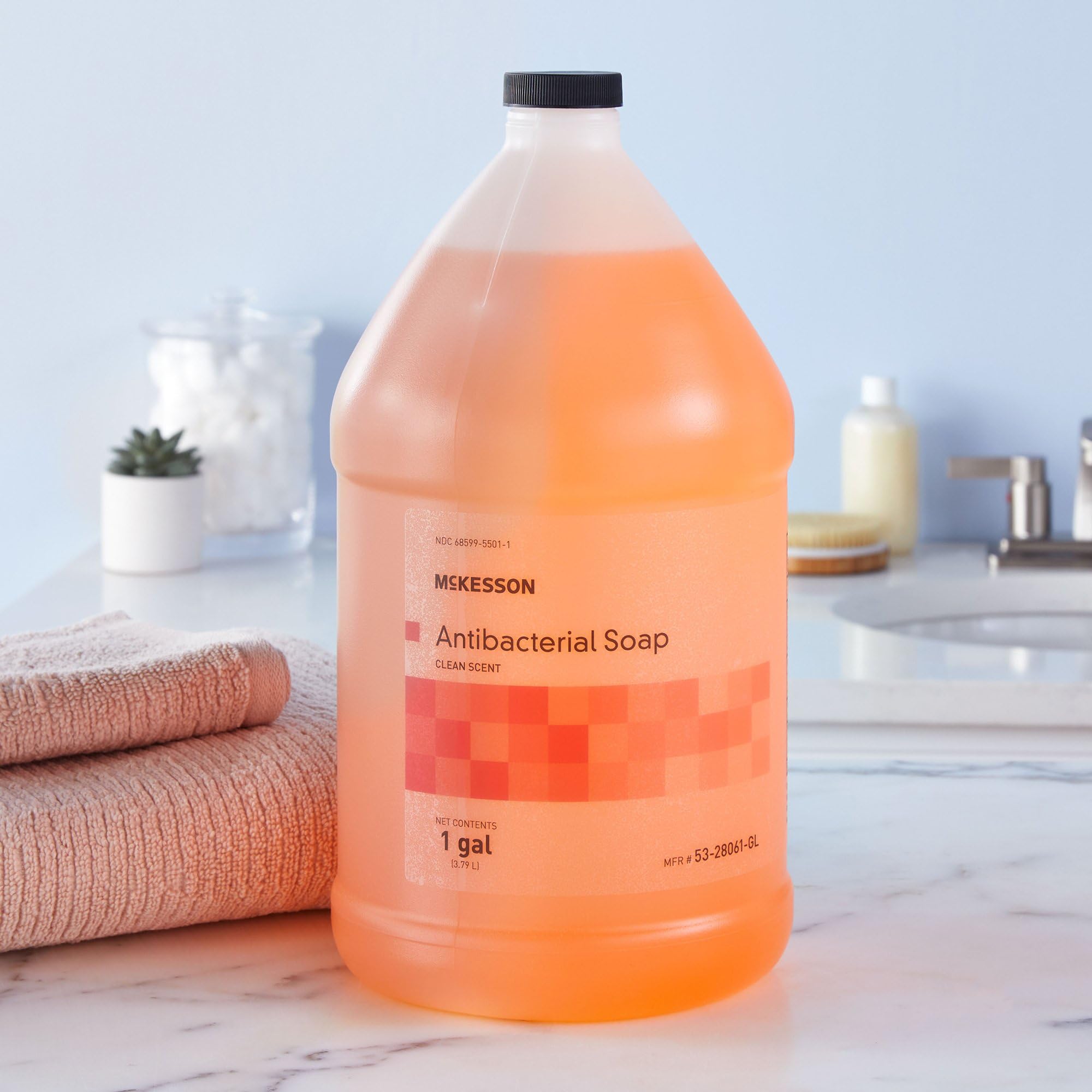 McKesson daily-use hand wash image suggests reliable hygiene for home or workplace