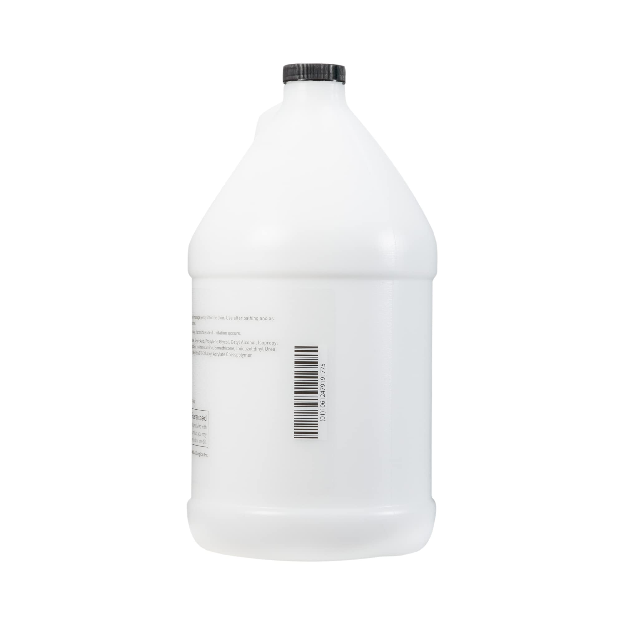 McKesson 1gal bottle highlights vitamins A, D, E for nourishing skin