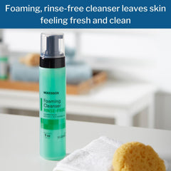 McKesson Rinse-Free Foam Cleanser foam-lather for quick cleansing