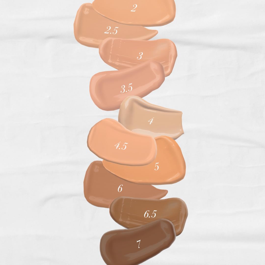 MCoBeauty Flawless Glow Filter using oversized doe-foot applicator for precise placement.