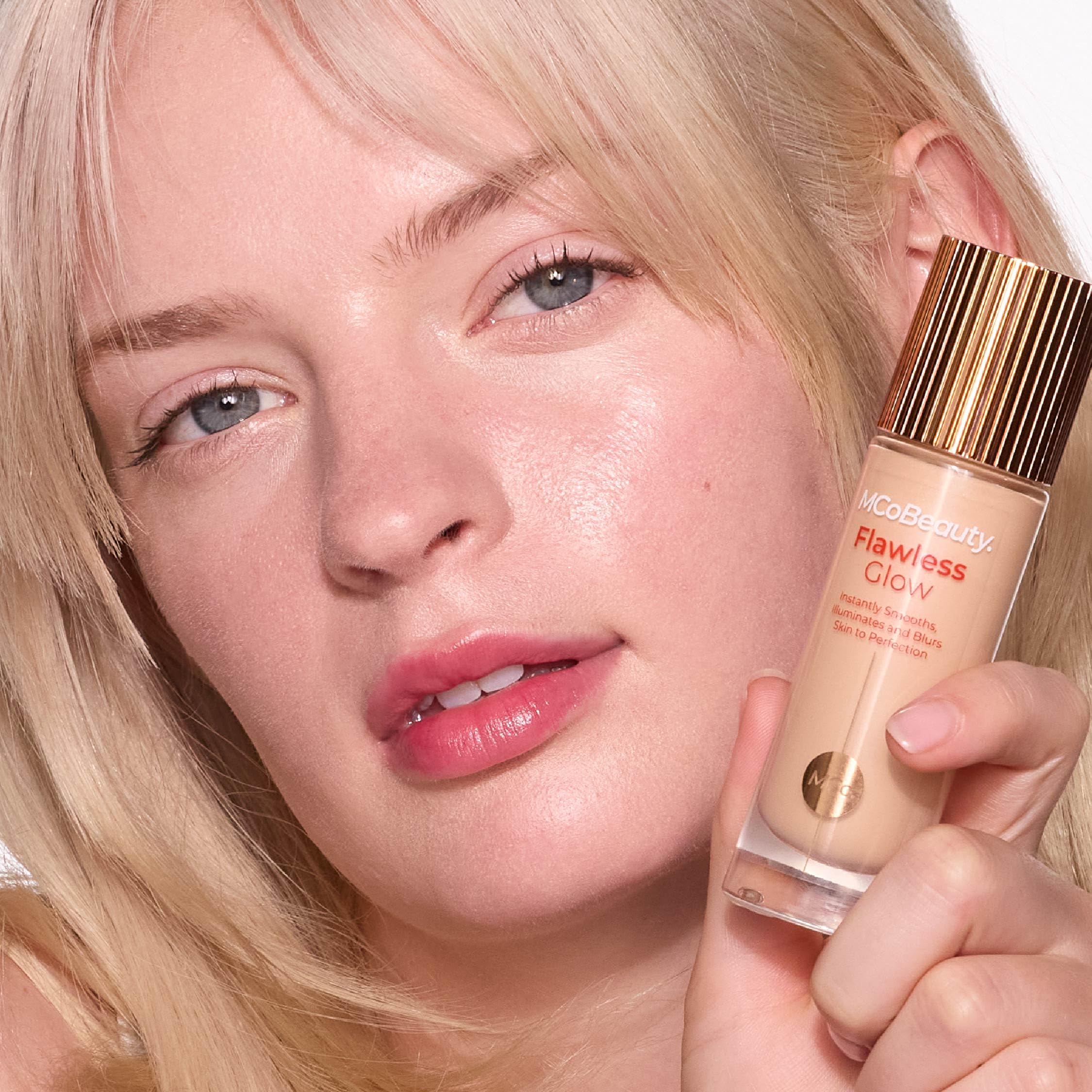 MCoBeauty Flawless Glow under foundation—acts as radiant primer