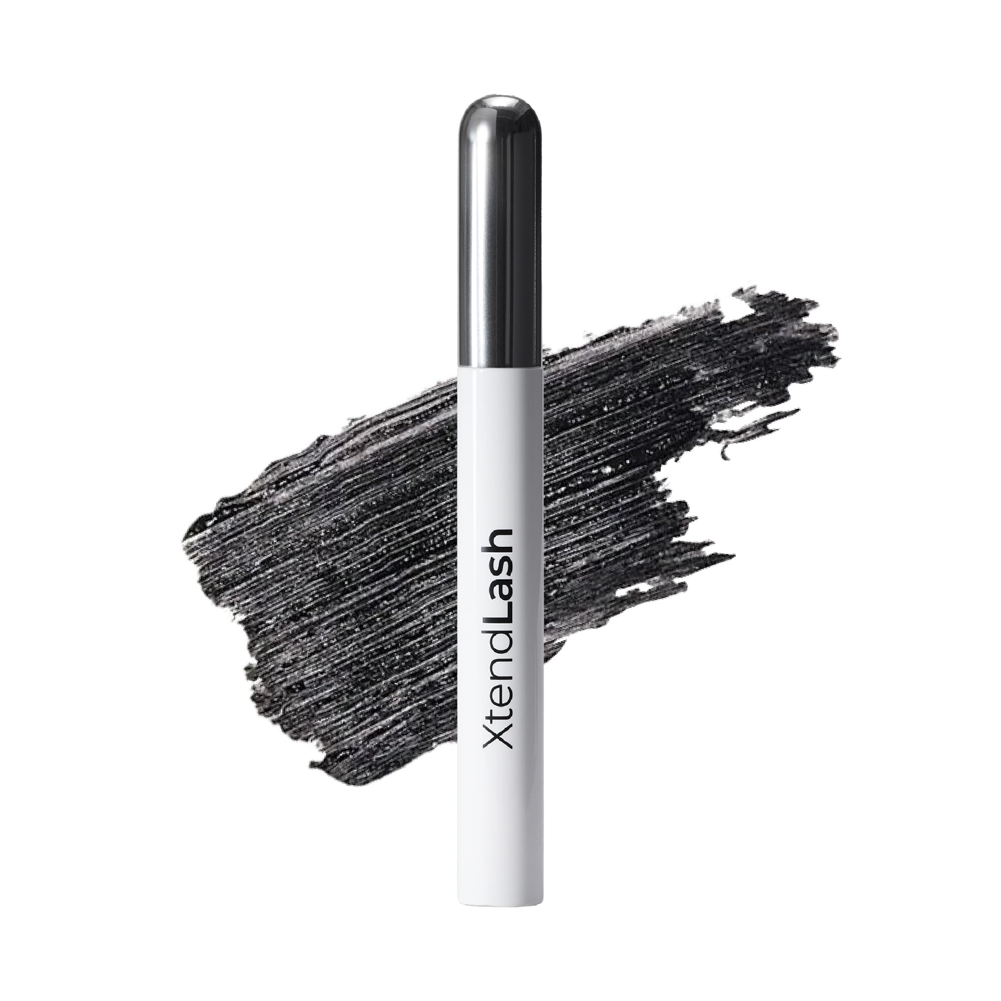 MCoBeauty Xtendlash tubing mascara black wand for precise lift and length.