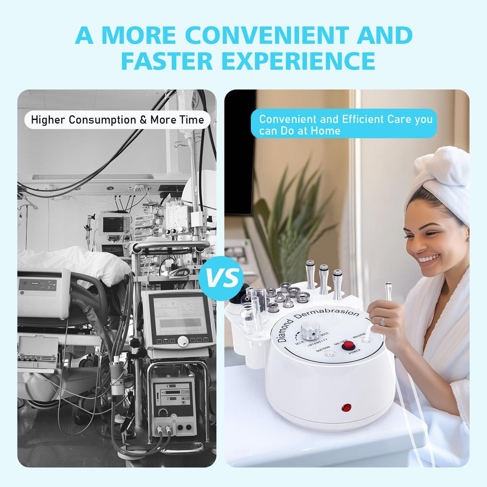 Mcwdoit spray bottle accessory provides gentle hydration for balanced skin during sessions.