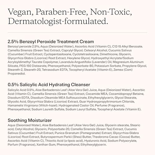 MDacne barrier-support image underscores calming, non-irritating skincare benefits.