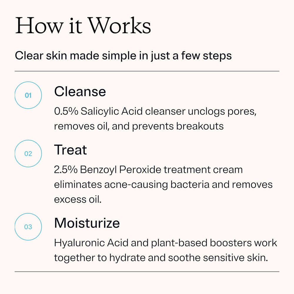 MDacne salicylic acid cleanser bottle emphasizes pore cleansing and oil control.