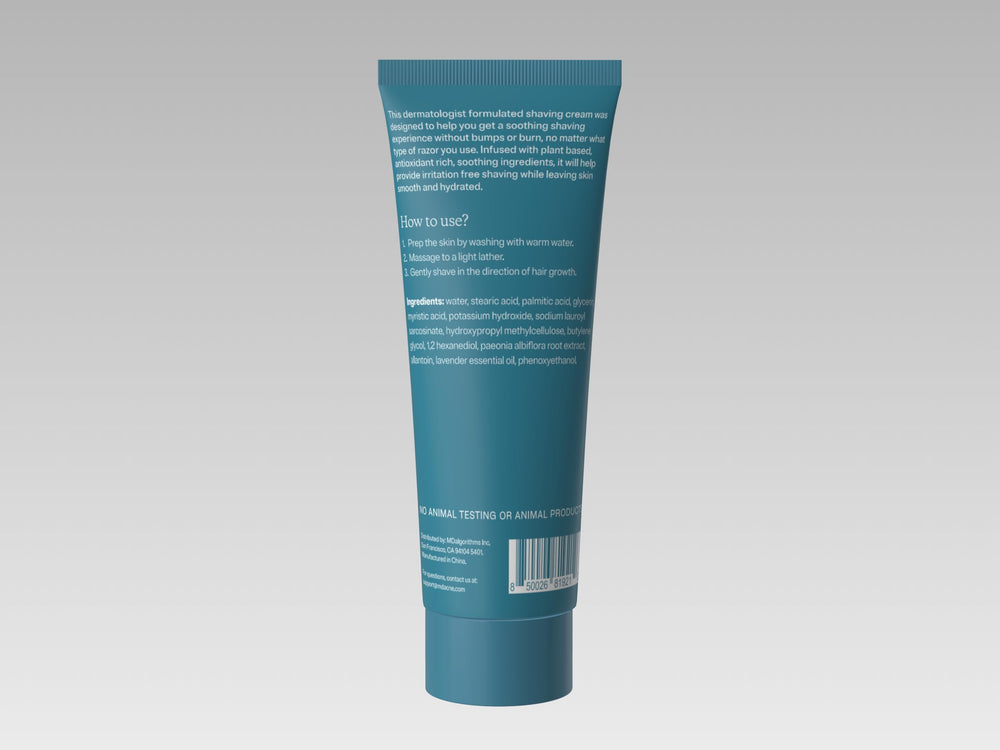 MDacne dermatology approved vegan cruelty-free formula for compassionate skincare.