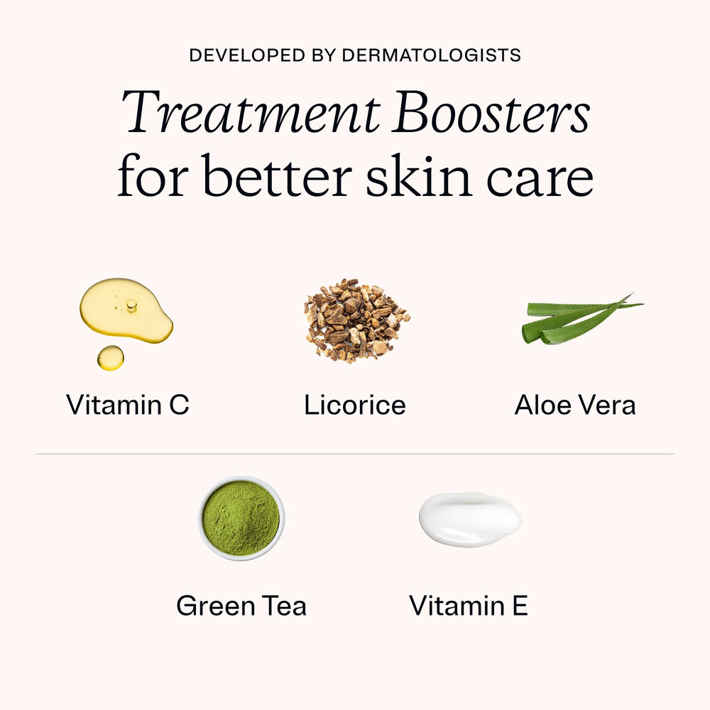 MDacne Hydrating Cleanser label shows USA-made and dermatologist-approved.