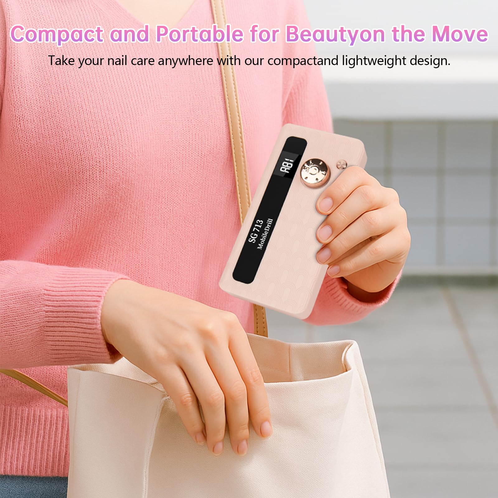 MDK 360° rotating handpiece supports both hands.