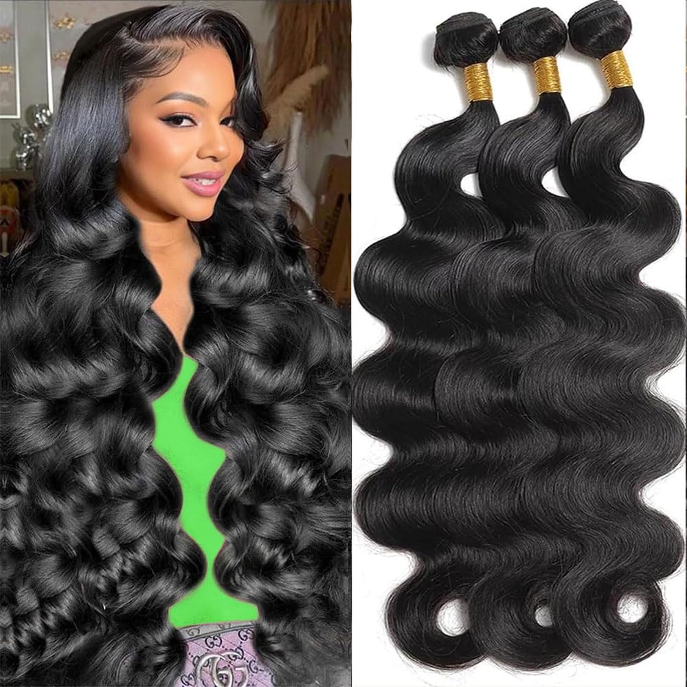 MDL 12A Body Wave Bundles in 16-18-20 inch length for versatile daily styling