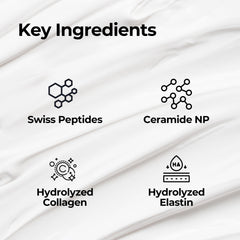 MDP+ Neck Cream skin closeup showing improved texture and hydrated skin