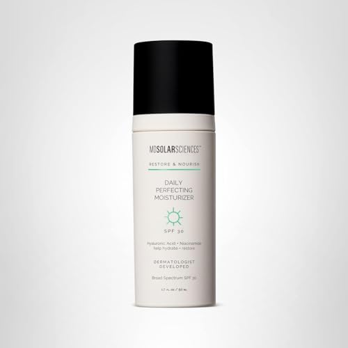 MDSolarSciences Daily Perfecting Moisturizer SPF 30 being applied for daily protection.