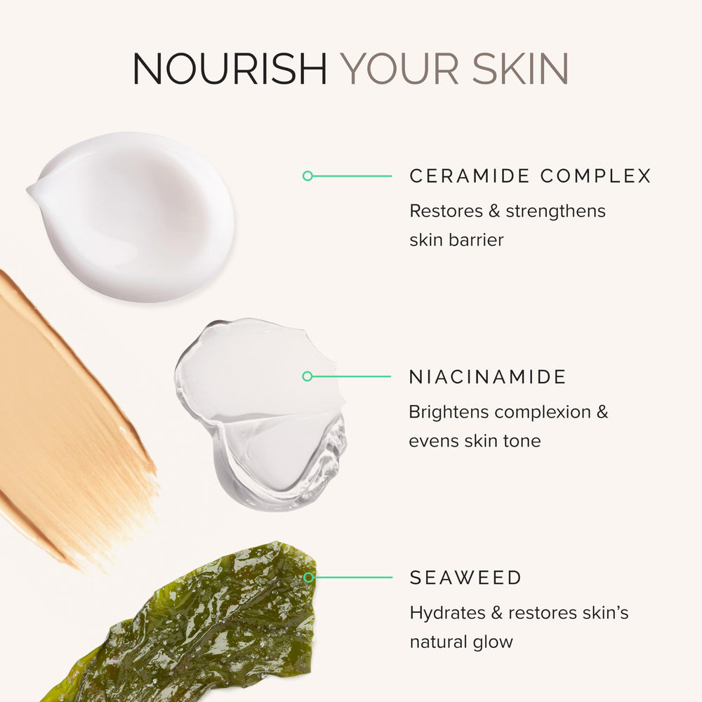 MDSolarSciences Gleam + Glow sheer-dewy finish enhances radiance on skin