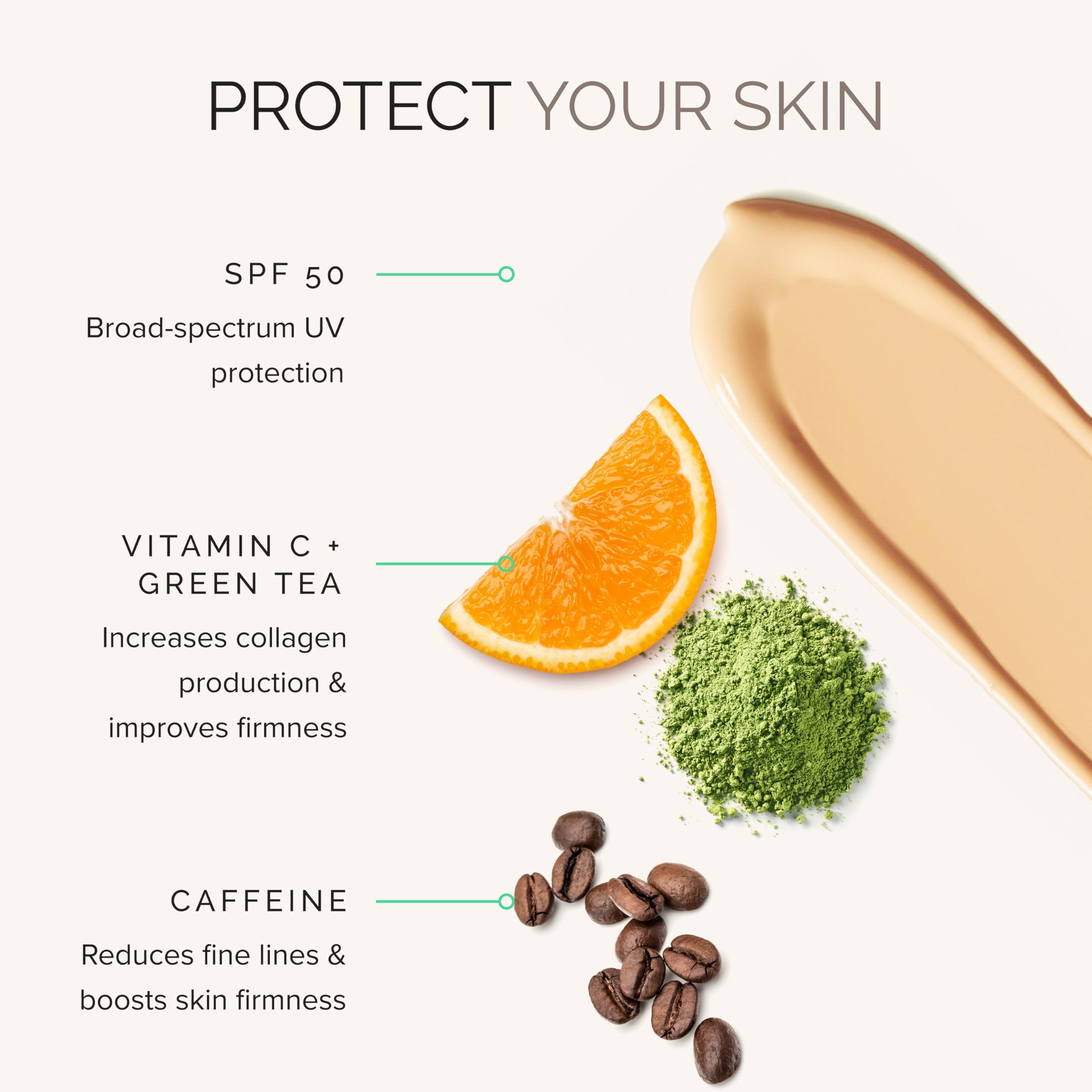 MDSolarSciences Gleam + Glow tinted swatch on cheek blends naturally for universal glow