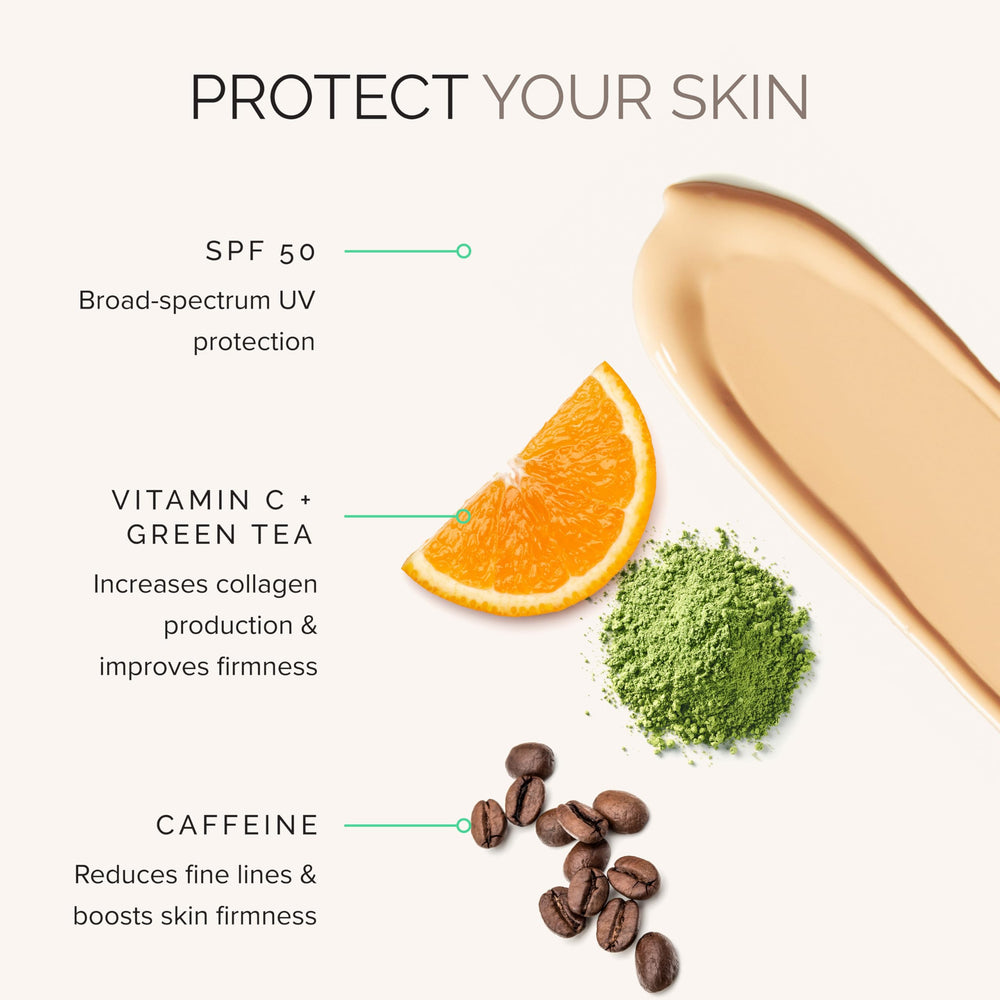 MDSolarSciences Gleam + Glow tinted swatch on cheek blends naturally for universal glow