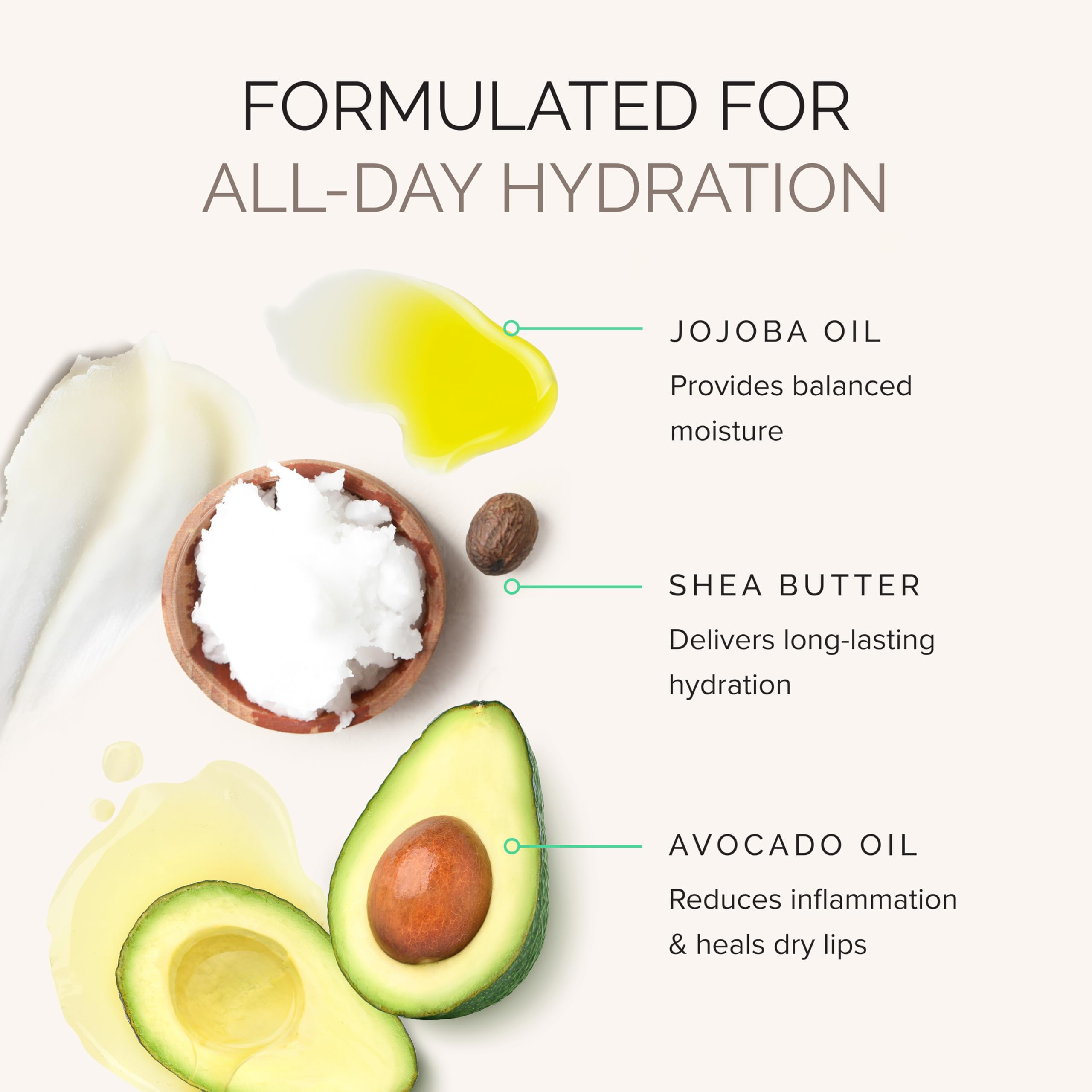 MDSolarSciences hydrating lip balm with shea butter and jojoba for lasting moisture