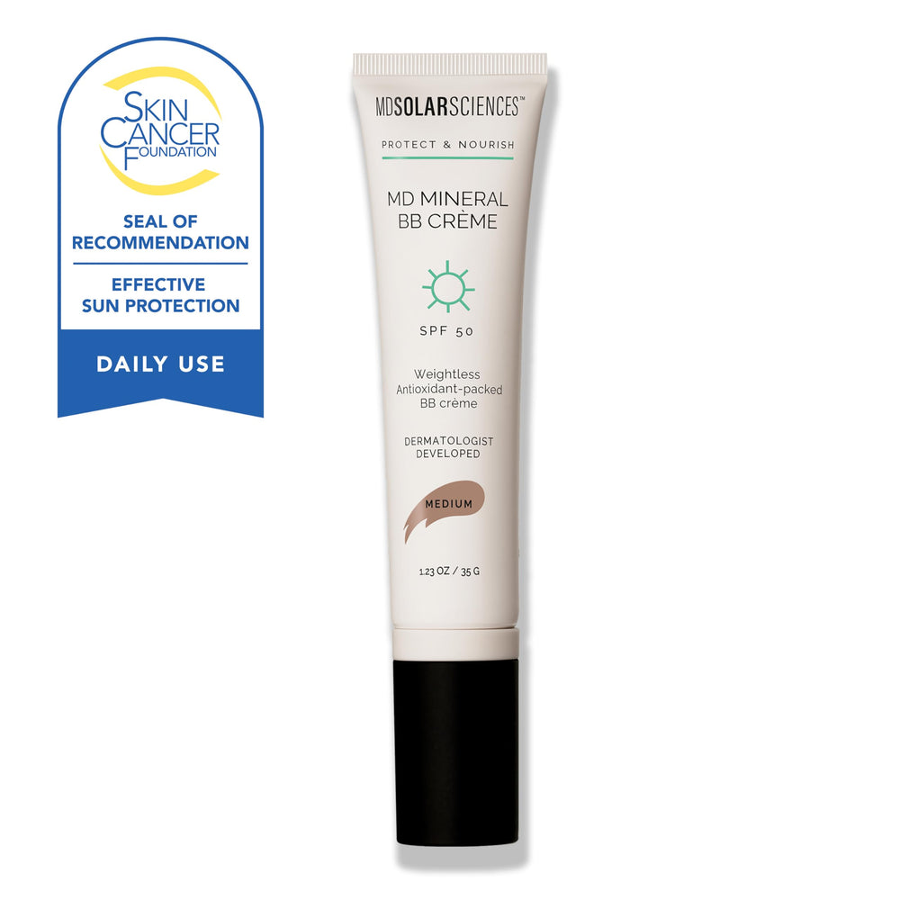 MDSolarSciences Mineral BB Creme whipped-texture suggests a luxurious, breathable skin tint.