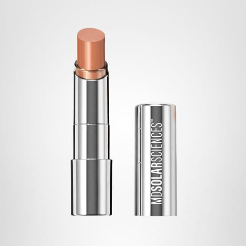 MDSolarSciences packaging emphasizes vegan, cruelty-free lip balm formulation.