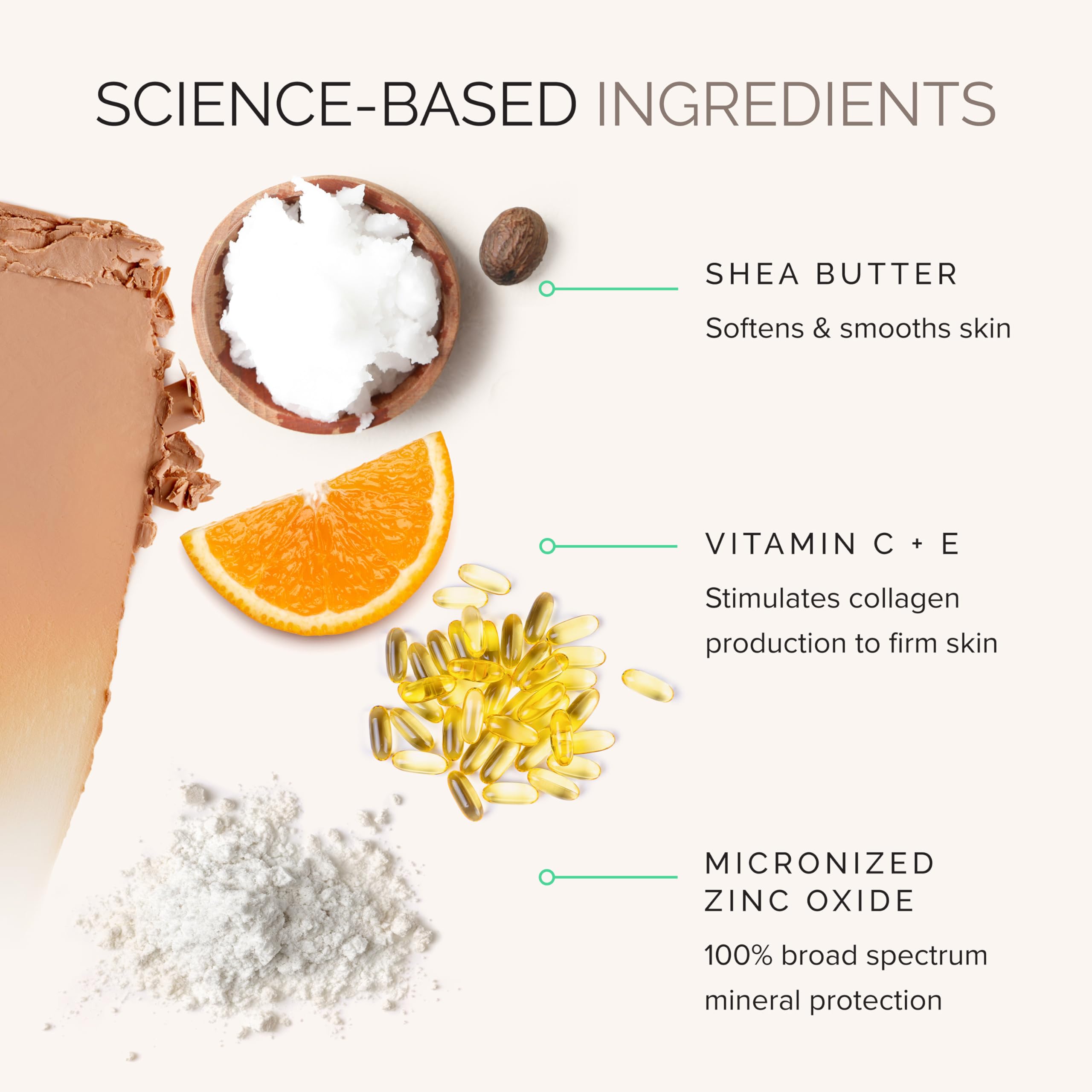 MDSolarSciences tinted solar-stick on skin delivers a sheer matte finish
