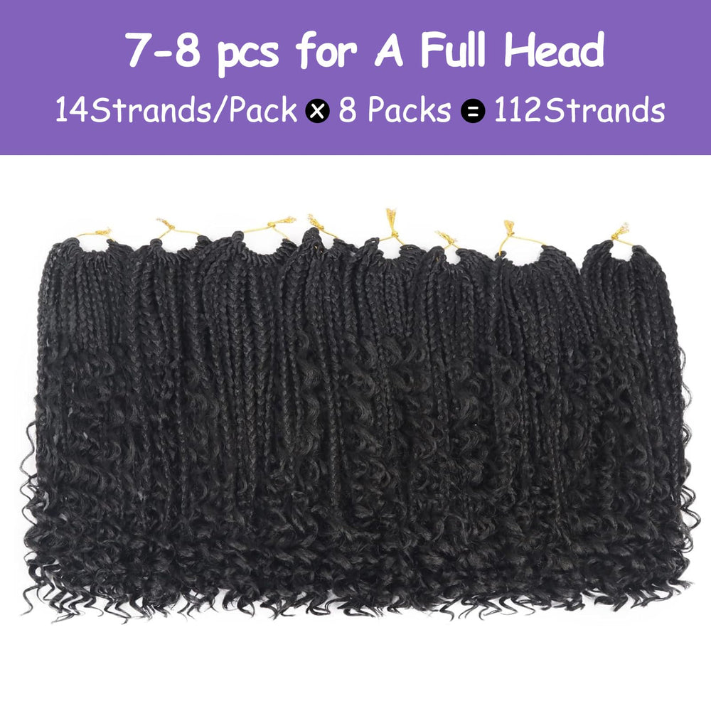Mebeli Goddess crochet hair with curled ends for versatile looks.
