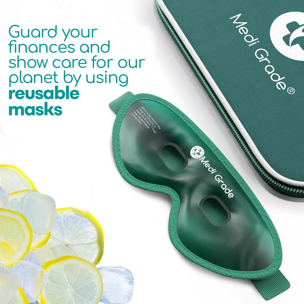 Medi Grade eye mask being washed to show easy care