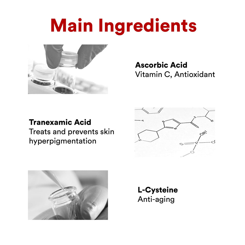 MEDI-PEEL Melanon X Cream being spread on skin for even-toned look.