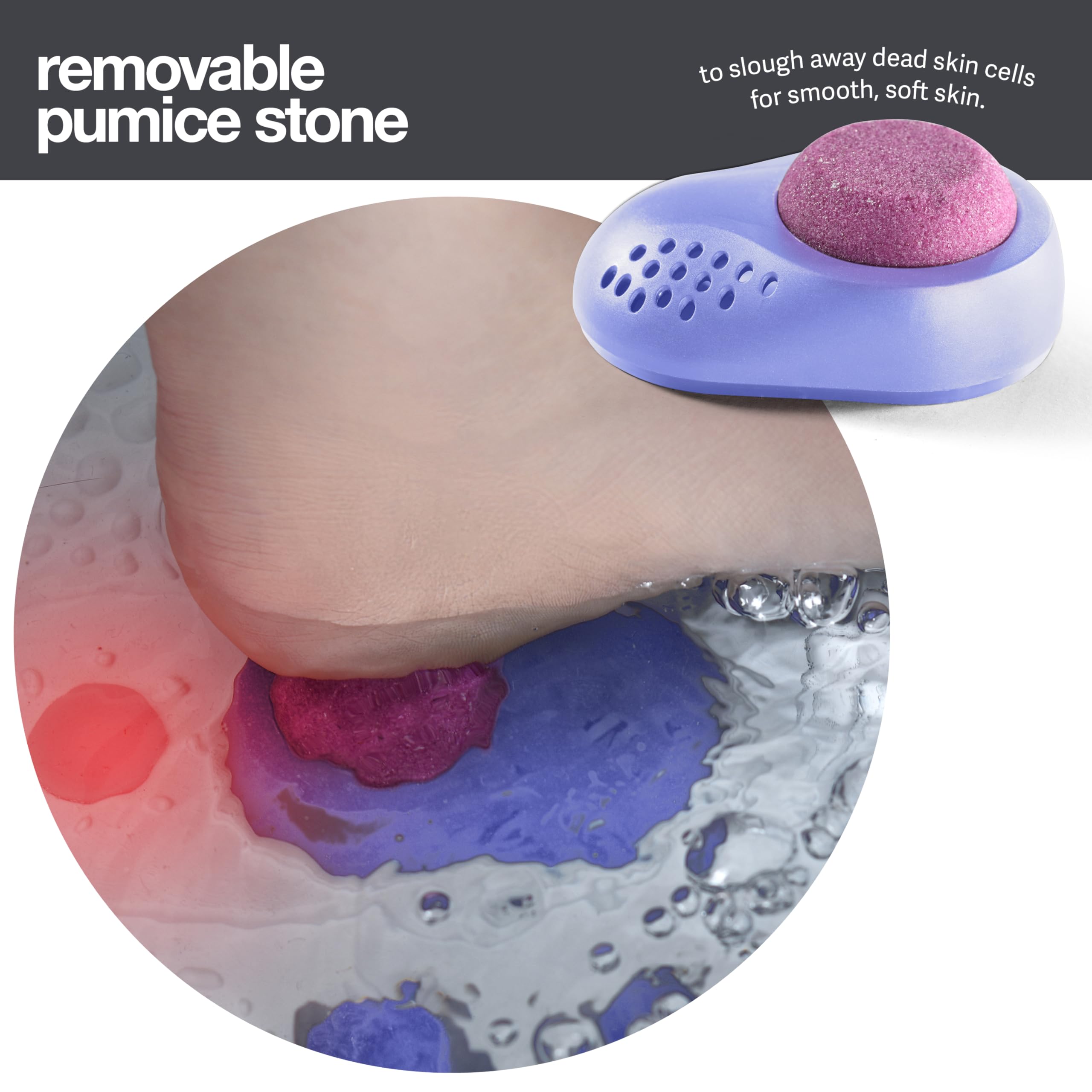 Medical King Foot Spa collapsible design for easy storage and travel.