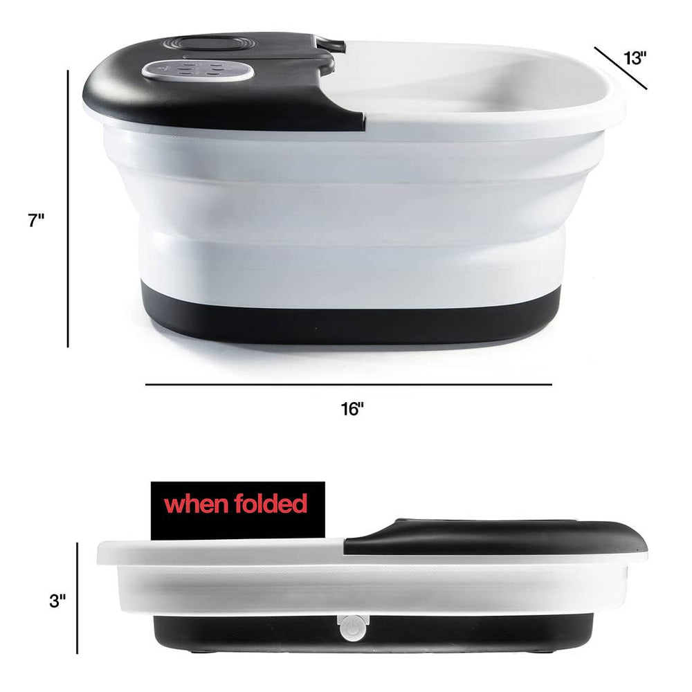 Medical king foot spa compact design provides comfortable fit for home use
