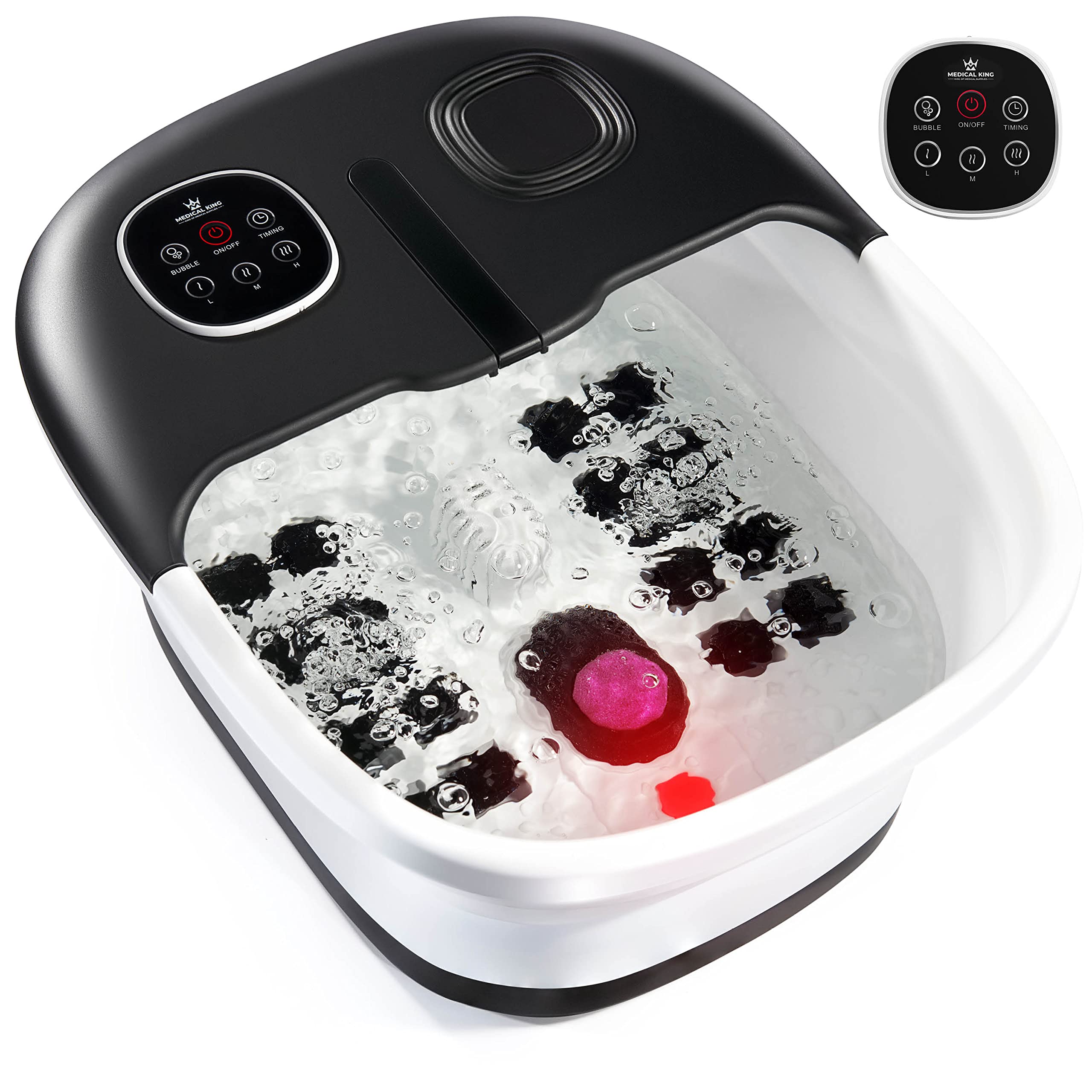 Medical king foot spa remote control for effortless operation during relaxation