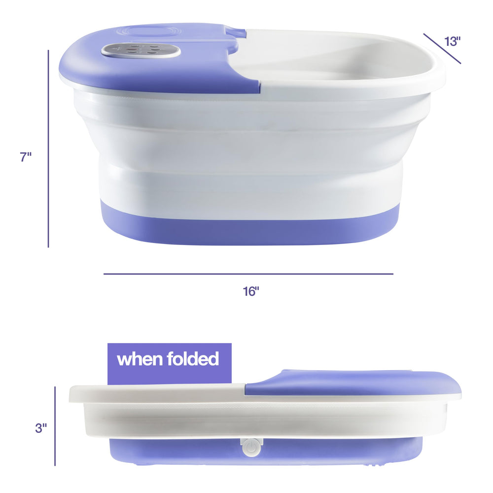 Medical King Foot Spa with 3-level temperature range for at-home relaxation.