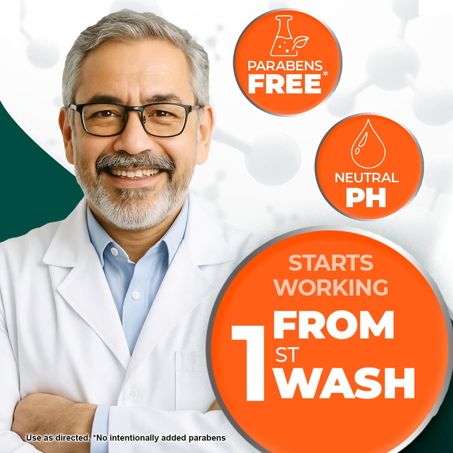 Medicasp coal tar anti-dandruff shampoo lather close-up emphasizes cleansing the scalp effectively.