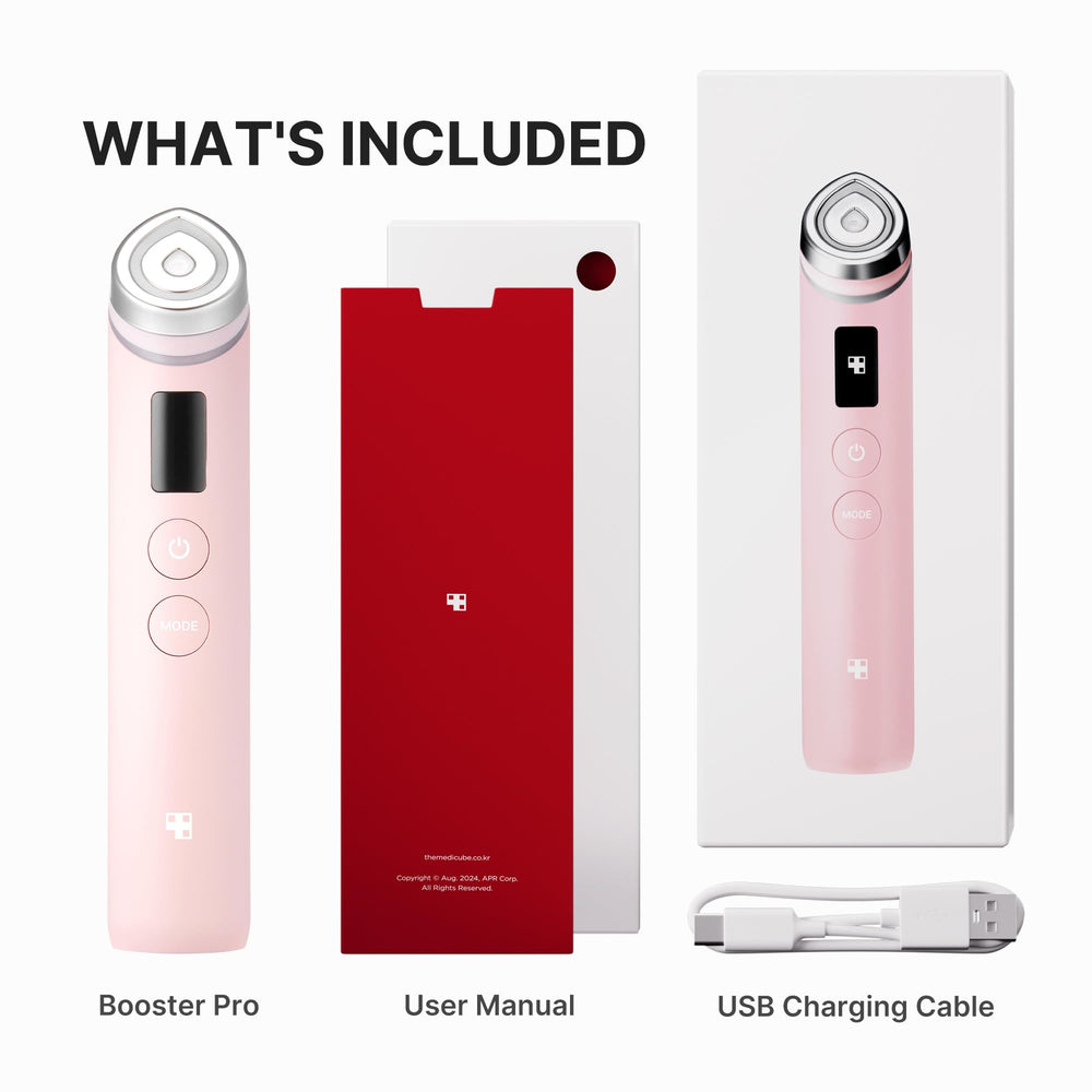 Medicube Age-R Booster Pro Pink no-conductive-gel required usage