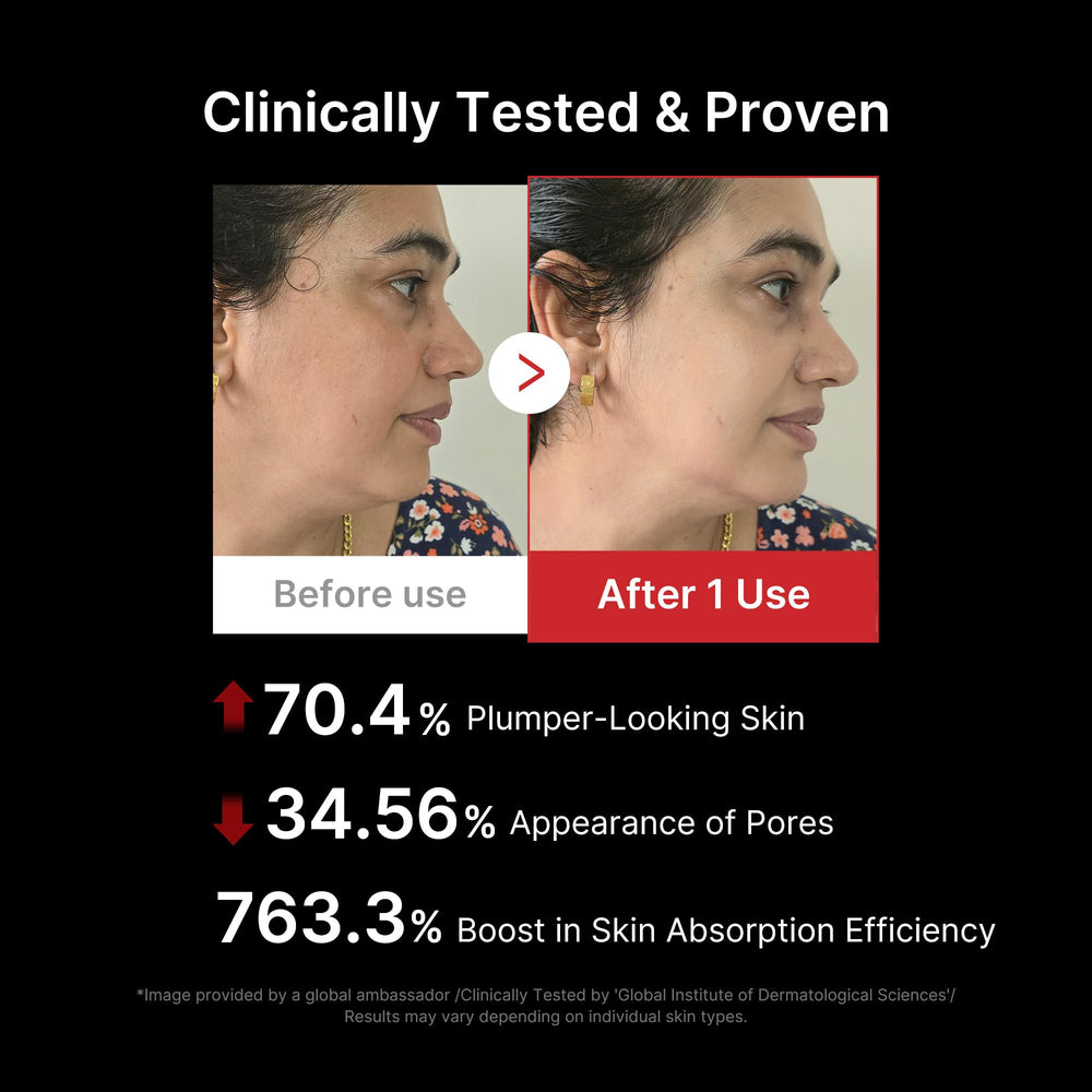 Medicube Age-R Booster Pro pore care session refining pores