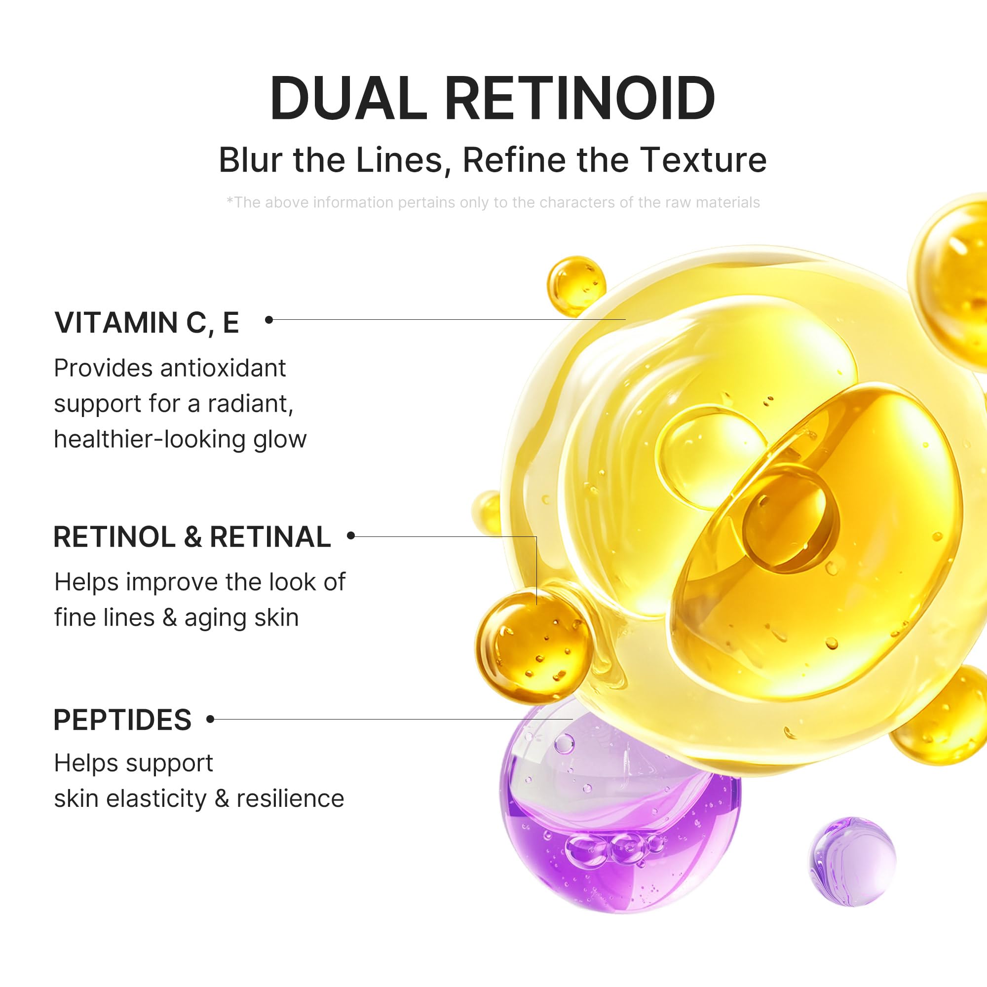 medicube serum applied on hand to show recommended small dosage benefit