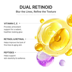 medicube serum applied on hand to show recommended small dosage benefit