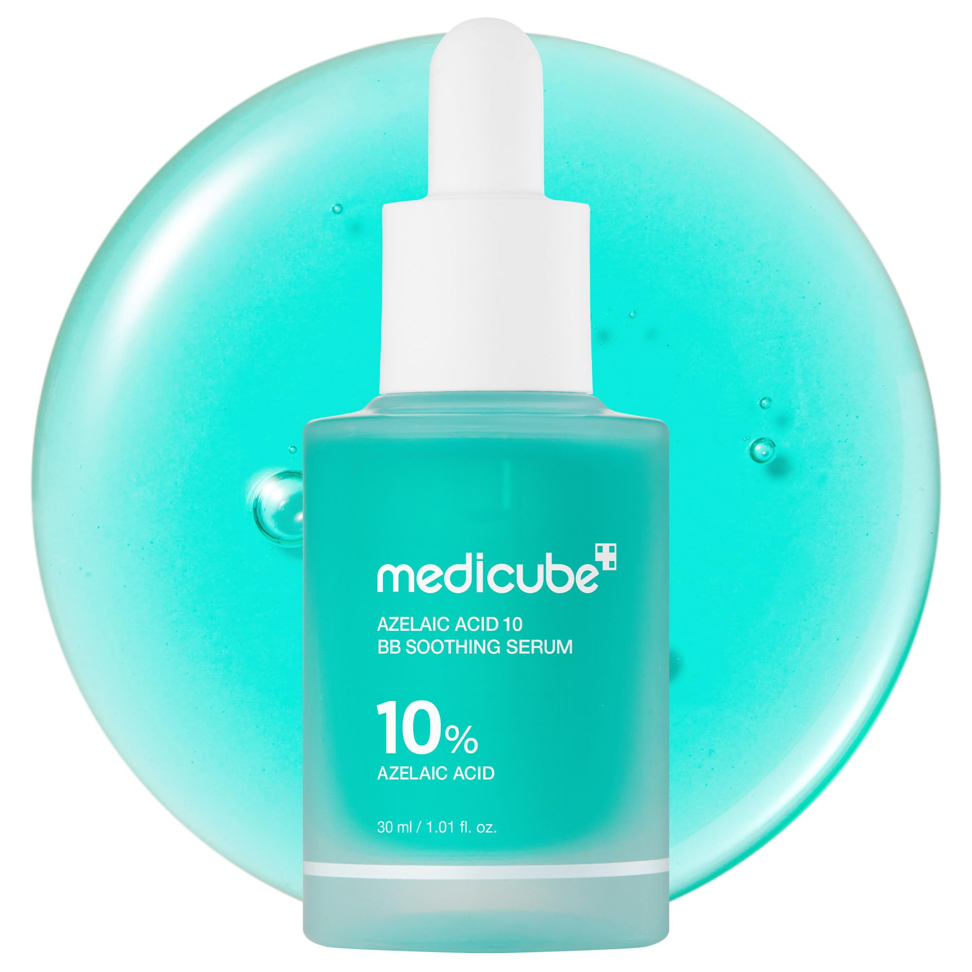 medicube front packaging showing product and clear benefits